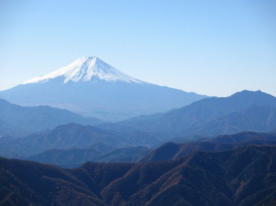 近くから見た富士山